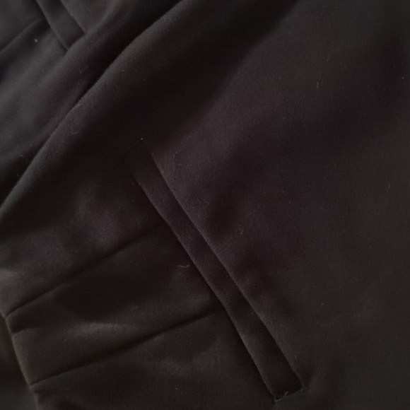 NWT ANN TAYLOR LOFT PETITES HUGH WAIST 0P BLACK ANKLE PANT - Picture 8 of 10